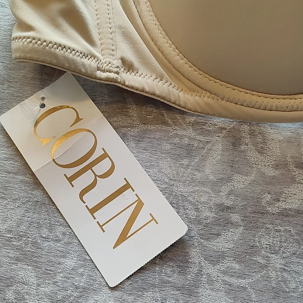 Corin Virginia Bra 65G Beige New - Picture 3 of 10
